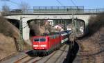 181 210-6 mit dem IC 181 (Frankfurt (Main) Hbf-Zrich HB) bei Hattingen 10.3.12