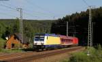 146 542-6 und 185 406-6 mit dem DbZ 93223 (St.Georgen(Schwarzw)-Triberg) bei St.Georgen 29.5.12