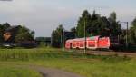 RE 5324 (Kreuzlingen-Karlsruhe Hbf) mit Schublok 146 228-2  St.Georgen(Schwarzw)  bei Klengen 2.6.12