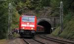 146 236-5  Triberg  mit der Sperrf 93161 (Triberg-km 61,8) am Gremmelsbachtunnel 6.10.12