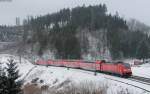 146 230-8 mit dem RE 5311 (Karlsruhe Hbf-Kreuzlingen) bei Nubach 28.3.13