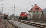 294 613-5 beim Rangieren in Steinach 3.4.13