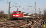 181 214-8  Mosel  mit dem IC 182 (Stuttgart Hbf-Zrich HB) bei Welschingen 15.4.13