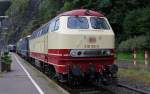 218 105-5 in Triberg 13.9.14