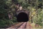 Das Sdportal des dritten Seelenwaldtunnels an der Schwarzwaldbahn.