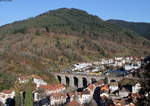 Zwei unbekannte 650 als SWE87532 (Hornberg-Hausach)auf dem Reichenbachviadukt 29.11.16