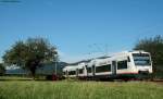 Vt 514 und 526 der OSB als OSB87323 (Bad Griesbach(Schwarzwald)-Freudenstadt Hbf) am Esig Hausach 9.9.09