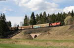 294 629-1 mit dem EK 55838 (Neustadt(Schwarzw)-Villingen(Schwarzw)) bei Bachheim 11.4.18