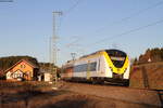 1440 358 als RE 29052 (Neustadt(Schwarzw)-Donaueschingen) bei Bachheim 4.12.19