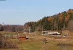 1440 174 als RE 29058 (Neustadt(Schwarzw)-Donaueschingen) bei Löffingen 4.12.19