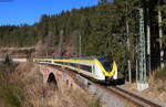 1440 178 und 1440 174 als S 9719 (Freiburg(Brsg)Hbf - Villingen(Schwarzw)) auf der Schwendeholzdobelbrücke 28.2.22