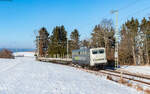139 558 mit dem DbZ 92288 (Villingen - Seebrugg) bei Bachheim 7.1.26