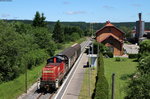 294 631-7 mit dem EK 55837 (Villingen(Schwarzw)-Neustadt(Schwarzw))in Unadingen 22.6.16