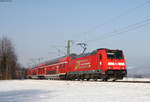 146 226-6 mit der RB 17267 (Freiburg(Brsg)Hbf-Seebrugg) bei Himmelreich 26.1.17