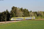 612 142-9 als RE 26392 (Neustadt(Schwarzw)-Villingen(Schwarzw)) bei Bachheim 27.4.18