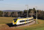 1440 174 als RE 29061 (Donaueschingen-Neustadt(Schwarzw)) bei Bachheim 4.12.19