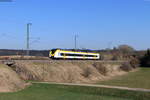 1440 364 als S 9710 (Villingen(Schwarzw)-Freiburg(Brsg)Hbf) bei Unadingen 25.3.20