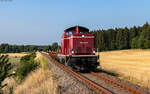 211 041 mit dem DGS 75913 (Villingen - Rottweil) bei Zollhaus 2.8.26