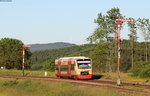 VT 243 als RE 22322 (Villingen(Schwarzw)-Neustadt(Schwarzw)) in Döggingen 22.6.16