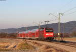 RB 17170 (Seebrugg-Freiburg(Brsg)Hbf) mit Schublok 146 109-4 bei Kirchzarten 30.12.16