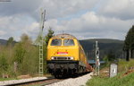 218 304-4 und 225 010-8 mit Schienenwagen bei Aha 18.5.16