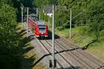 Vorher# - Vor dem Fahrplanwechsel im Dezember 2022 waren Triebwagen der Baureihe 426 der DB Regio auf der Strecke zwischen Singen und Schaffhausen im Einsatz. 426 010-5 und 426 014-7 am 12.06.2020 als RB 19711 von Schaffhausen nach Singen (Hohentwiel) wenige Minuten vor der Einfahrt in den Zielbahnhof.