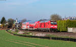 245 007 mit dem RE 3049 (Basel Bad Bf - Friedrichshafen Stadt) bei Laufenburg 20.3.26