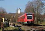 612 007-4 als RE 3987 (Ulm Hbf-Lindau Hbf) bei Lindau Aeschach 30.3.19