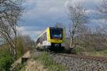 622 962 als RB 31 / 17783 von Radolfzell nach Friedrichshafen Stadt am 10.04.2022 bei Kluftern