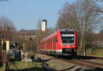 612 007-4 als RE 3987 (Ulm Hbf-Lindau Hbf) bei Lindau Aeschach 30.3.19