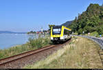 Nachschuss auf 622 963-6 (Alstom Coradia LINT 54) in Sipplingen am Bodensee.