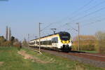 3442 215 und 3442 202 als RB 17657 (Stuttgart Hbf-Horb) bei Gäufelden 27.4.21