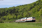 RE 51935 (Stuttgart Hbf-Singen(Htw)) mit Schublok 146 554-1 bei Sulz 16.5.17