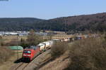 152 161-6 mit dem KT 41083 (Köln Eifeltor-Schaffhausen PB) bei Möhringen 7.4.20