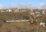 IC Singen-Stuttgart am 20.11.2020 bei Stuttgart-Dachswald.
