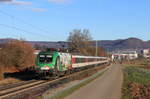 1116 159  150 Jahre Brennerbahn  mit dem IC 183/RE 50183 (Stuttgart Hbf-Zürich HB/Singen(Htw)) bei Weilheim 27.11.20