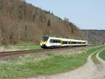 Grünholz - 13. April 2022 : 3442 709 am RE 17633 von Stuttgart nach Rottweil.