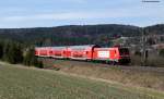 146 202-7 mit dem RE 19044 (Singen(Hohentwiel)-Stuttgart Hbf) bei Mhringen 20.3.11