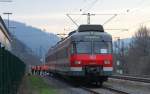 420 400-4 als Lt 73690 (Plochingen-Horb Gbf) in Horb Gbf 19.1.14.