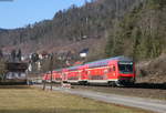 RE 19034 (Singen(Htw)-Stuttgart Hbf) mit Schublok 111 079-0 bei Aistaig 15.2.17