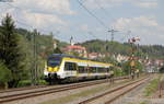 3442 206 als RE 17657 (Stuttgart Hbf-Rottweil) bei Horb 22.4.18