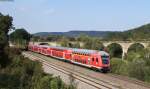 RE 19043 (Stuttgart Hbf-Singen(Htw) mit Schublok 146 212-6 bei Rottweil 9.9.12