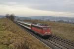 115 346 mit IC280 bei Eutingen/Gäu am 19.01.14.