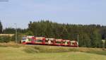 VT 245; VT 238 und VT 236  Schwarzwald Baar Kreis  als HzL88053 (Rottweil-Blumberg Zollhaus) bei Neufra 23.6.14