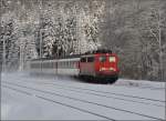 Ein bedarfsgerechter Gäubahn-IC im Anmarsch auf Hattingen.