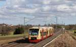 VT 246 und VT 242 als RE 19044 (Singen(Htw)-Herrenberg) bei Eutingen 3.3.15