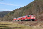 111 162-4 mit dem RE 19037 (Stuttgart Hbf-Singen(Htw)) bei Dettingen 25.2.17