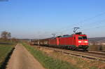 185 127-8 und 185 108-8 mit dem GK 44698 (Schaffhausen PB-Bremerhaven Speckenbüttel) bei Eutingen 5.4.20