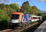 1116 199  60 Jahre Roco  mit IC Zürich-Stuttgart am 27.09.2020 in Stuttgart-Österfeld.