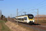 3442 203 als RB 17651 (Böblingen-Eutingen im Gäu) bei Gäufelden 24.3.21